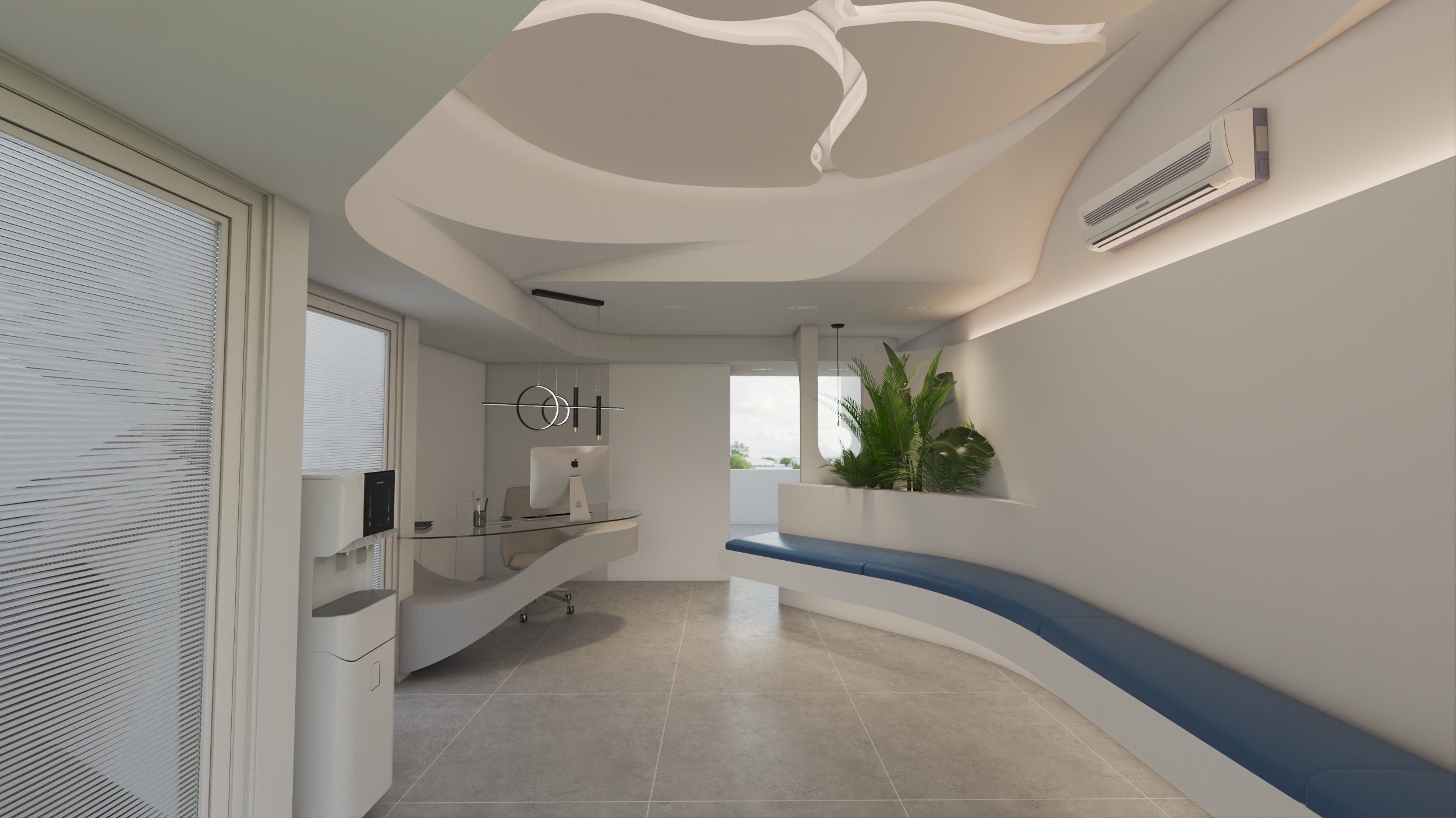 Interior Design of Dr.Kafi and Dr.Jafari's Dental clinic